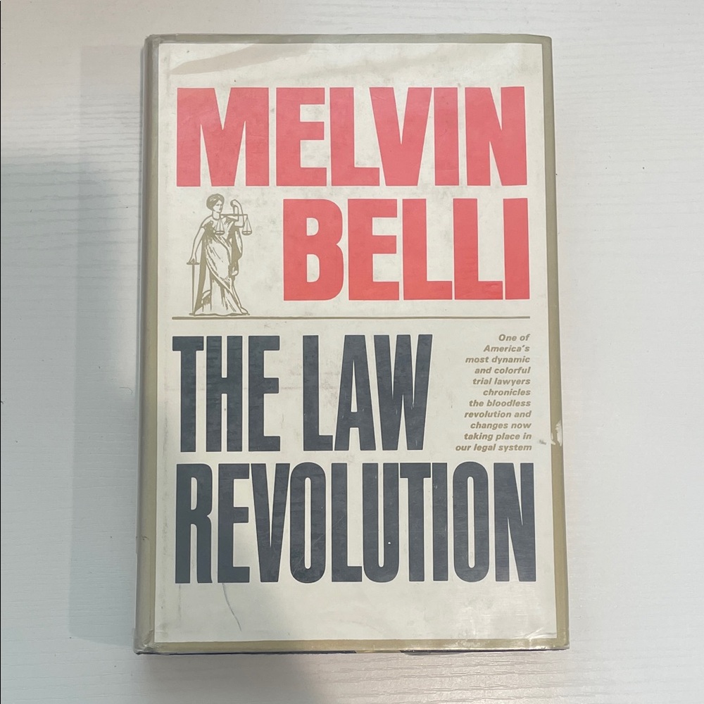 Melvin Belli - The Law Revolution (Hardcover Book)